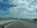 Blue sky jembatan Temburong