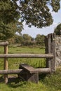 Across the Stile Royalty Free Stock Photo