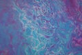 Acrylic paint texture on canvas, background. Abstract ocean- ART. Natural Luxury. Style incorporates the swirls of marble or the Royalty Free Stock Photo