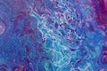 Acrylic paint texture on canvas, background. Abstract ocean- ART. Natural Luxury. Style incorporates the swirls of marble or the Royalty Free Stock Photo