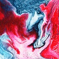 Acrylic pouring. Multicolor colourful background. Royalty Free Stock Photo
