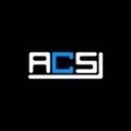 ACS letter logo creative design with vector graphic, Royalty Free Stock Photo
