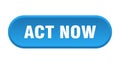 act now button Royalty Free Stock Photo