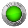 Act Now Button Shows At The Moment And Acting Royalty Free Stock Photo