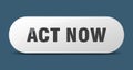 act now button. act now sign. key. push button. Royalty Free Stock Photo