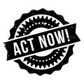 Act now stamp