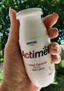 Actimel Yogurt Drink. Royalty Free Stock Photo