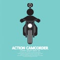 Action Camcorder Symbol.