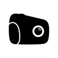Minimalist Action Camera Icon Vector Illustration Royalty Free Stock Photo