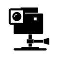 Action camera Isolated Vector icon which can easily modify or edit Royalty Free Stock Photo