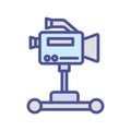 Action camera Isolated Vector icon which can easily modify or edit Royalty Free Stock Photo