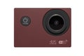 Action camera on white background Royalty Free Stock Photo