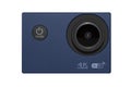 Action camera on white background Royalty Free Stock Photo