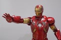 Action figure model Iron Man MARK VII, Hand blaster poses