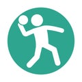 Action Half Glyph Style vector icon which can easily modify or edit