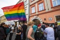 Action near American Consulate in memory of victims of the massacre in popular gay club Pulse in Orlando