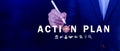 Action plan concept, Business and marketing, objective, strategy, Plan and implementation, action plan icon on virtual screen for Royalty Free Stock Photo