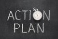 Action plan watch Royalty Free Stock Photo