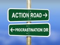 Action and Procrastination