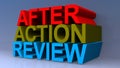 After action review on blue