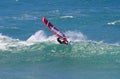 Action Sport Windsurfing Sailboarding Royalty Free Stock Photo