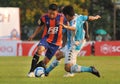 Action In Thai Premier League Royalty Free Stock Photo
