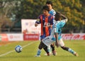 Action In Thai Premier League Royalty Free Stock Photo