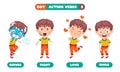 Action Verbs For Children Education