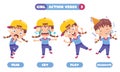 Action Verbs For Children Education