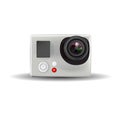 Action video camera Royalty Free Stock Photo