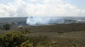 Active caldera of Kilauea volcano, Big Island, Hawaii, United States Royalty Free Stock Photo