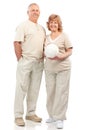 Active elderly couple