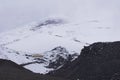 Active estravolcan Cotopaxi which is located in the city of Latacunga, Ecuador Royalty Free Stock Photo