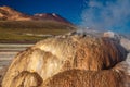 Active Geyser in El Tatio with sparkling water, Atacama