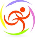 Active human logo