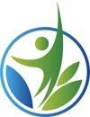 Active human logo