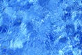 Active moving pool blue water texture Royalty Free Stock Photo