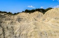 Active mud volcano in Romania Royalty Free Stock Photo