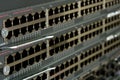 Active network equipment. Royalty Free Stock Photo