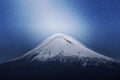 Active Popocatepetl volcano in MexicoN Royalty Free Stock Photo