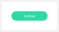 Active register button UI element template Royalty Free Stock Photo
