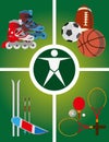 Active rest icon - Vector illustration Royalty Free Stock Photo