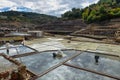 Salt valley of Anana, in Alava, Spain Royalty Free Stock Photo