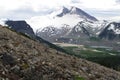 Active stratovolcano Mount Garibaldi Royalty Free Stock Photo