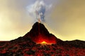 Active Volcano