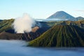 Active Volcano - Mount Bromo and Semeru Royalty Free Stock Photo