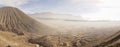 Active volcano mount Bromo in Bromo-Tengger-Semeru National Park in Indonesia.