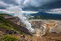 Active volcano, Mutnovsky, Kamchatka Royalty Free Stock Photo