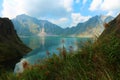 An active volcano Pinatubo, Philippines Royalty Free Stock Photo