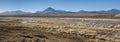 Active volcano Putana also known as Jorqencal or Machuca near Vado Rio Putana in Atacama Desert, Chile